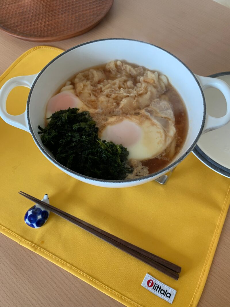 青森 高砂食品 鍋焼きうどん 味噌 ル・クルーゼ マルミット