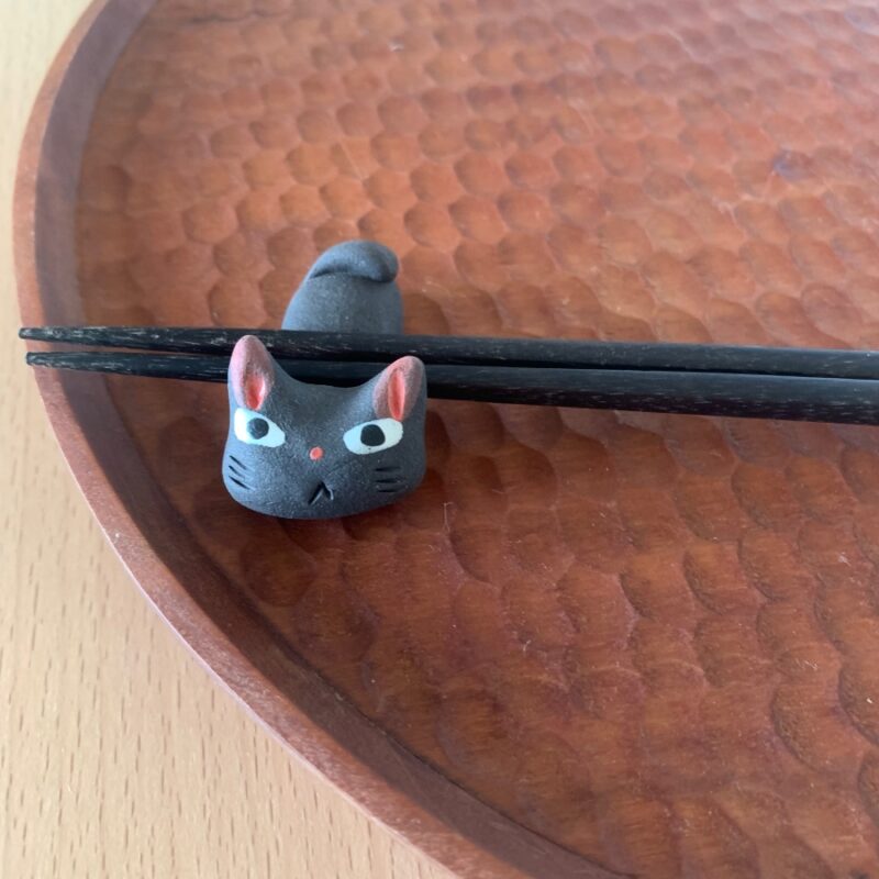 黒猫の箸置き