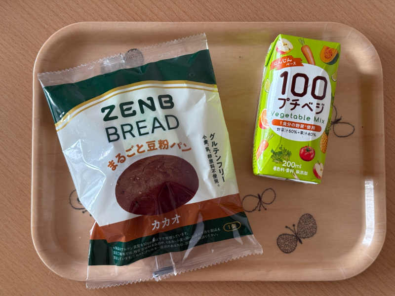 ZENB グルテンフリーパン 丸ごと豆粉パン プチベジ 野菜ジュース
