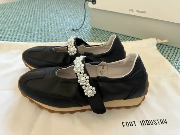 FOOT INDUSTRY フットインダストリー PEARL MARY JANE スニーカー