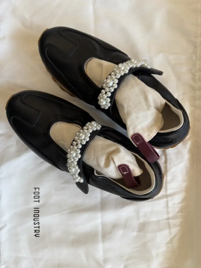 FOOT INDUSTRY フットインダストリー PEARL MARY JANE スニーカー