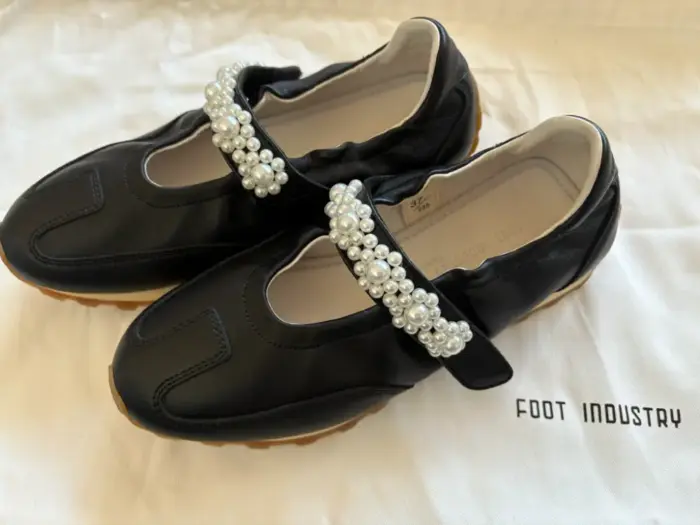 FOOT INDUSTRY フットインダストリー PEARL MARY JANE スニーカー