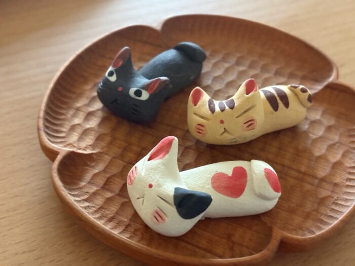 猫の箸置き