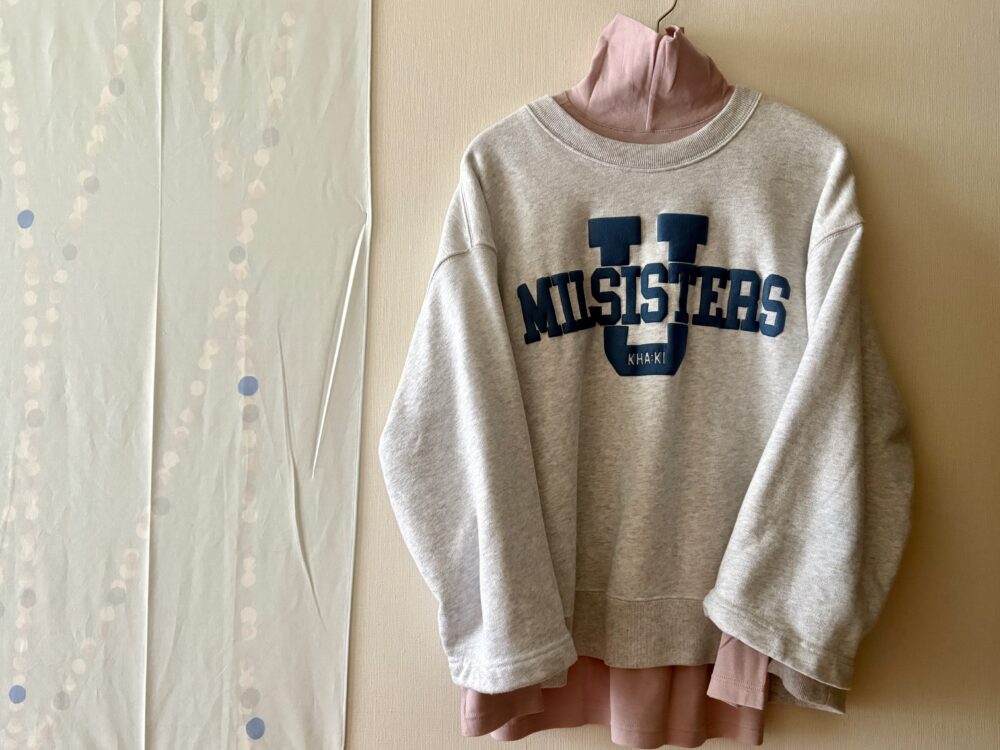 無印良品 あったか綿 厚手タートルネック長袖Tシャツ